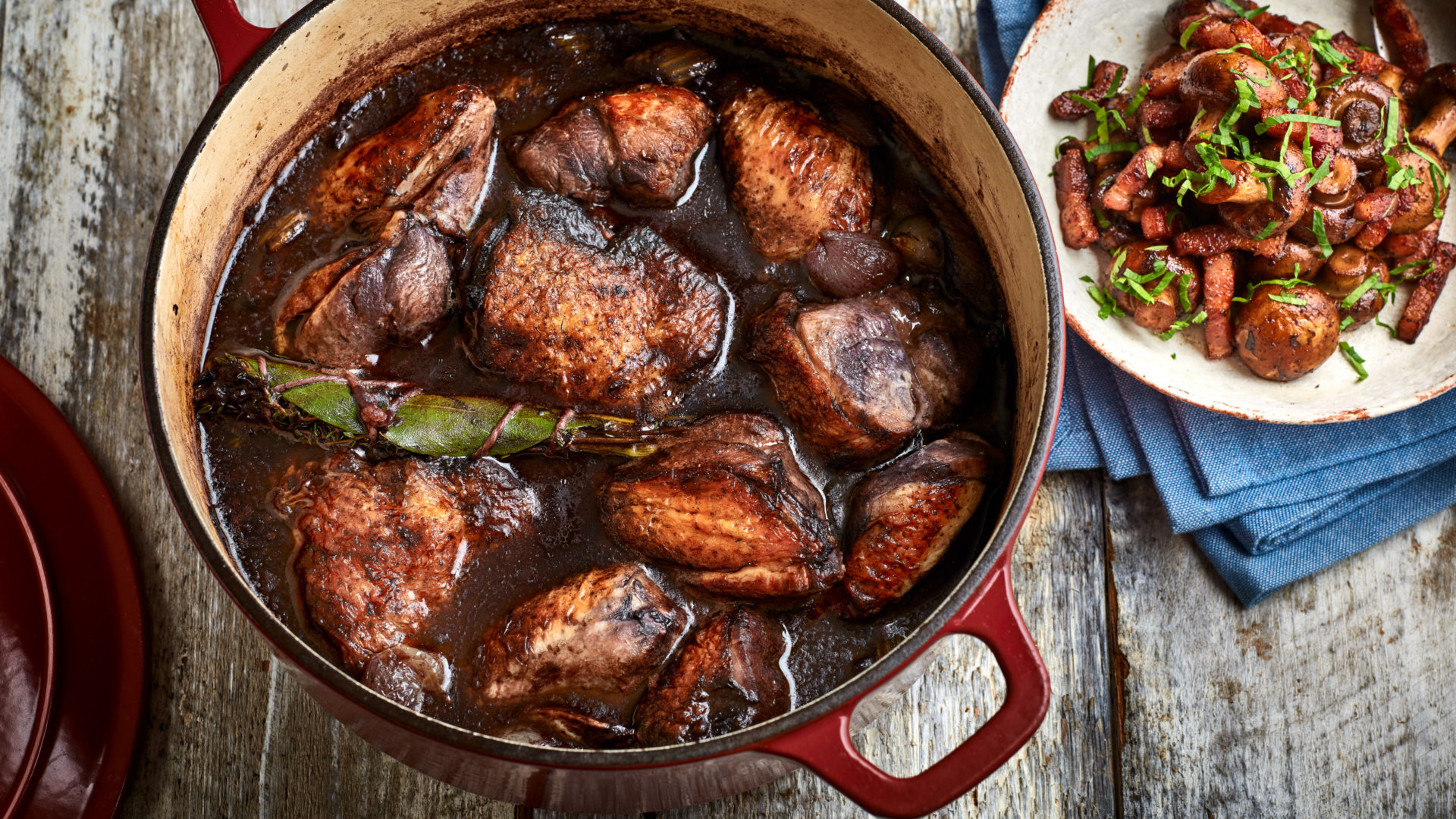 France – The Art of Cooking Classic Coq au Vin